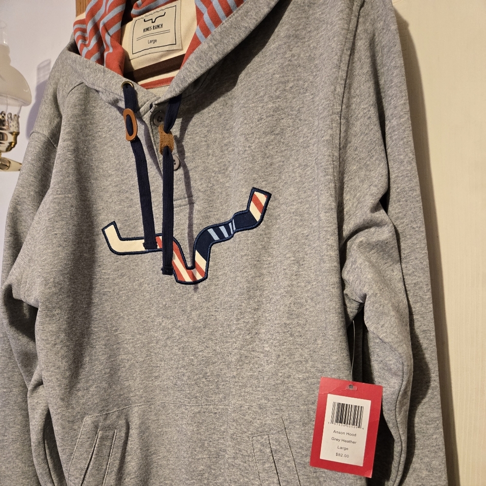 Kimes Ranch Mens Anson Patriotic Hoodie - Picture 12 of 14
